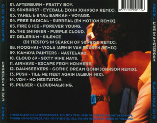 Magik Six: Live In Amsterdam BLACK HOLE CD 15 2