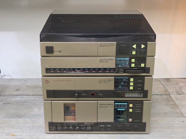 Midi set - TT143 Platenspeler/ST143 Tuner/PM143 Versterker/SD143 Cassette deck 44N0101942