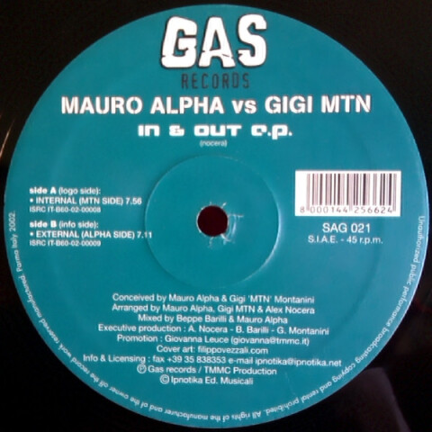 In & Out E.P. SAG 021