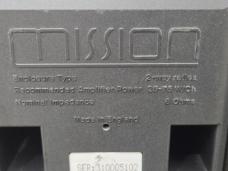Model 731 2-way Speakerset 310005102 6