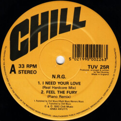 Feel The Fury Remix EP TUV 25R