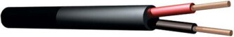Speakerkabel 2x1.5mm Zwart per meter RX-12 1
