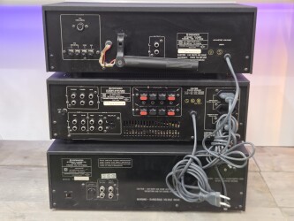 Blueline -TX-608 Tuner / SA-508 Versterker / CT-F600 Cassettedeck AC9459082 3