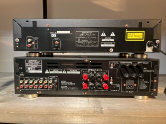 Compact Disc Player PD-S6O5 & Stereo Amplifier A-504R QD7500367UK/PG9102871 M 2