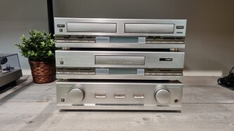 HiFi Set - Double Cassettedeck T-J7 - CD Tuner FD-J7 - Amplifier A-J7 KK8403815/KD5403280/KD9400734 1