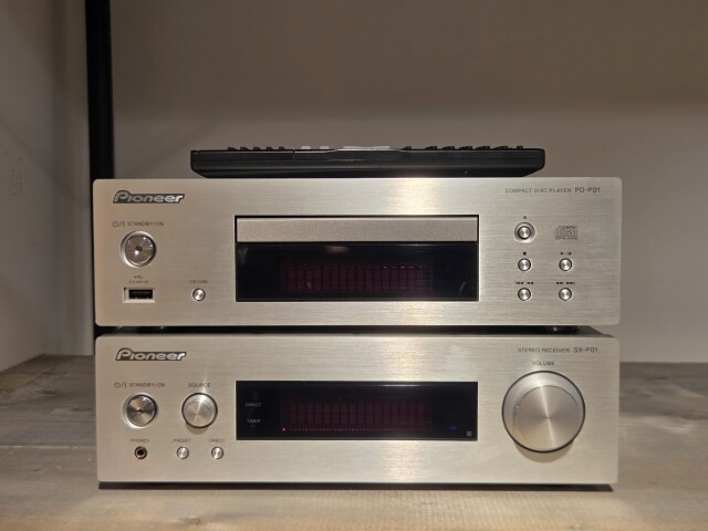 PD-P01 CD speler / SX-P01 Receiver MJID002799ER