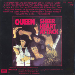 Sheer Heart Attack CDP 7 46206 2 2