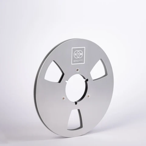 Metalen Spoel 26cm - Leeg Silver 1/4'' x 10.5''