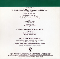 Tom Traubert's Blues (Waltzing Matilda) W0144CDX 2