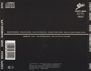 Diamond Life CDEPC 26044 2