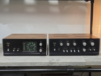 TU-666 Tuner - AU-555A Stereo Amplifier 233040154/833110633 2