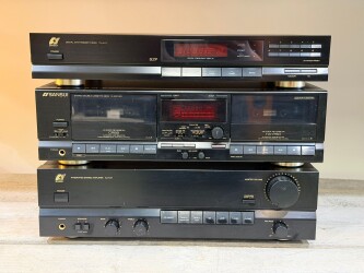 TU-X111 Tuner - D-X317WR Double Cassette Deck - AU-X111 Amplifier TU-X111 - D-X317WR - AU-X111 1