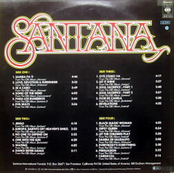 25 Hits (The Sound Of Santana - 25 Santana Greats) CBS 88285 2