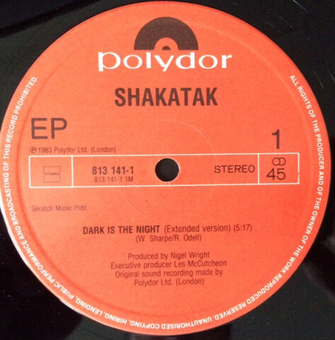 Dark Is The Night 813 141-1