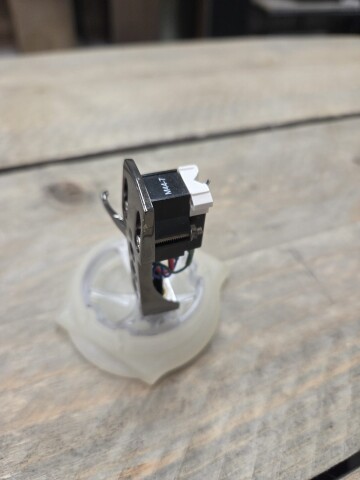 Shure M44-7 Element incl naald gemonteerd op headshell M44-7