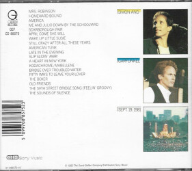 The Concert In Central Park GEF CD 88575 2