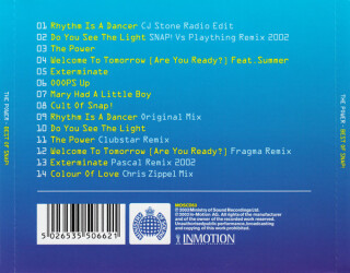 The Power - Best Of Snap! MOSCD53 2