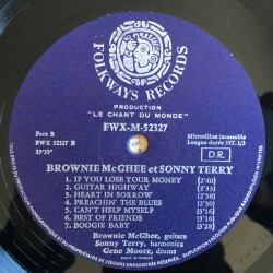 Brownie Mc Ghee And Sonny Terry FWX 52327 3