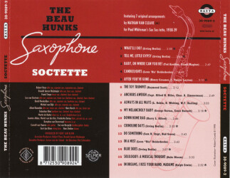 The Beau Hunks Saxophone Soctette 30-9089-2 2