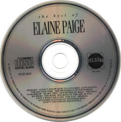 The Best Of Elaine Paige - Memories TCD 2313 2