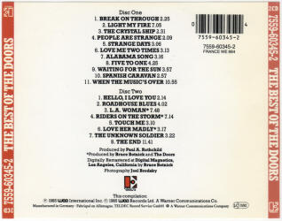 The Best Of The Doors 7559-60345-2 2