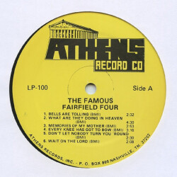 The Famous Fairfield Four LP-100