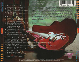 The Last Real Texas Blues Band Featuring Doug Sahm ANT 0036 2