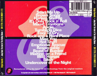 Jump Back (The Best Of The Rolling Stones '71 - '93) 7243 8 39321 2 2 2