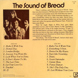 The Sound Of Bread - Their 20 Finest Songs ELK 52 062 2
