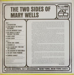 The Two Sides Of Mary Wells SD 33-199 2