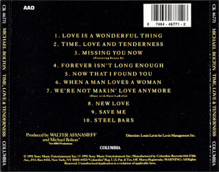 Time, Love & Tenderness CK 46771 2