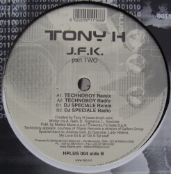 J.F.K. (The Remixes Part Two) HPLUS 004