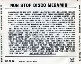 Non Stop Disco Megamix RG.88.26 2