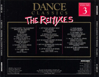 Dance Classics - The Remixes Volume 3 01 4331 61 2