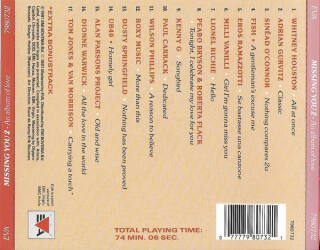 Missing You 2 - An Album Of Love 7980732 2