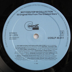 Motown Top 40 Collection (30 Original Hits From The Greatest Stars) COSLP 40.011 5