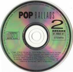 Pop Ballads Volume 2 01 4062 61 3