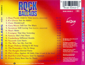 Rock Ballads 5 9548-34940-2 2