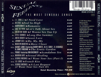 Sexual Feeling (The Most Sensual Songs) 9548 31316 2 2