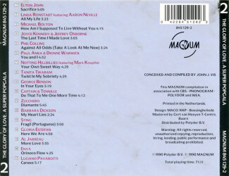 The Glory Of Love 2 (A 1990 Super Popgala) 845 129-2 2