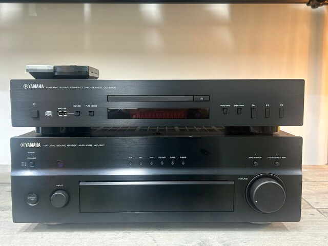 AX-397 Stereo Amplifier & CD-S300 Compact Disc Player Y3931590Q